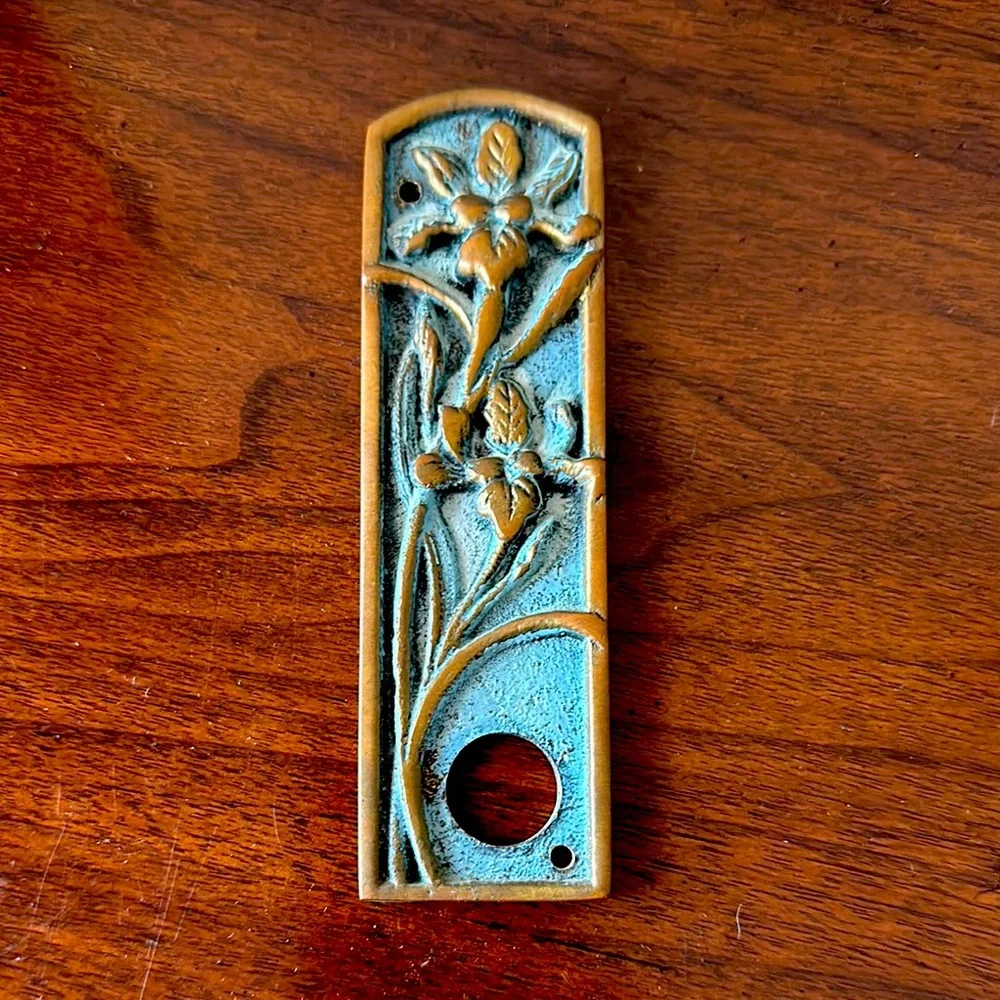 Restoration Hardware Doorbell Plaque
